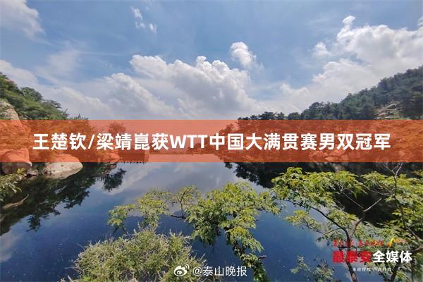 王楚钦/梁靖崑获WTT中国大满贯赛男双冠军