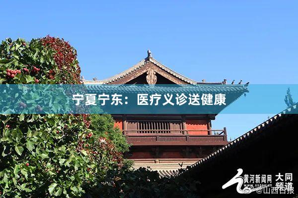 宁夏宁东：医疗义诊送健康
