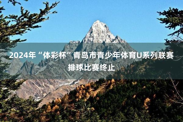 2024年“体彩杯”青岛市青少年体育U系列联赛排球比赛终止