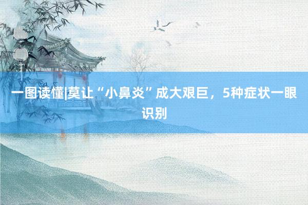 一图读懂|莫让“小鼻炎”成大艰巨，5种症状一眼识别